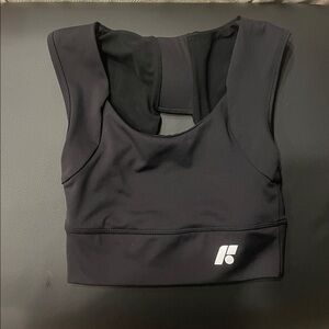 Forme Black Sports Bra